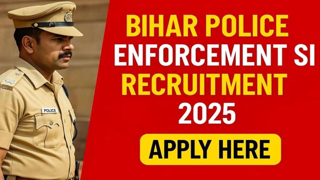 Bihar Police Enforcement SI