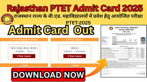 Rajasthan PTET 2025