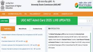 NTA UGC NET June Admit Card