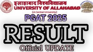 Allahabad University PGAT Result