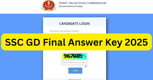 SSC GD Constable Final Answer Key