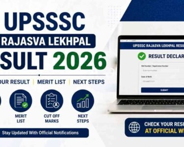 UPSSSC Rajasva Lekhpal Result 2026