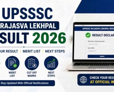 UPSSSC Rajasva Lekhpal Result 2026